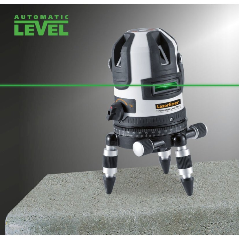 Křížový laser Laserliner PowerCross-Laser 5G