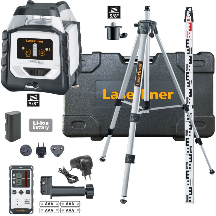 360° hybridný laser Laserliner Duraplane 360 Set 175cm