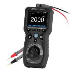 Tester izolace a multimetr PCE-IT 110 do 6000 MΩ s PI/DAR, pamětí a Bluetooth