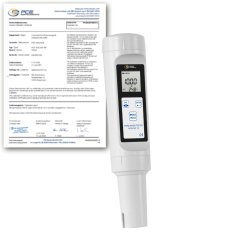 Konduktometer PCE-PWT 10-ICA s kalibračným certifikátom ISO