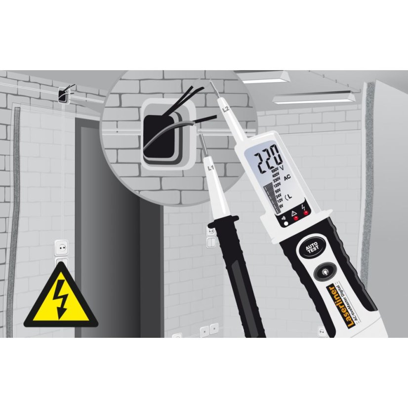 Dvojpólová skúšačka napätia Laserliner ActiveMaster Digital