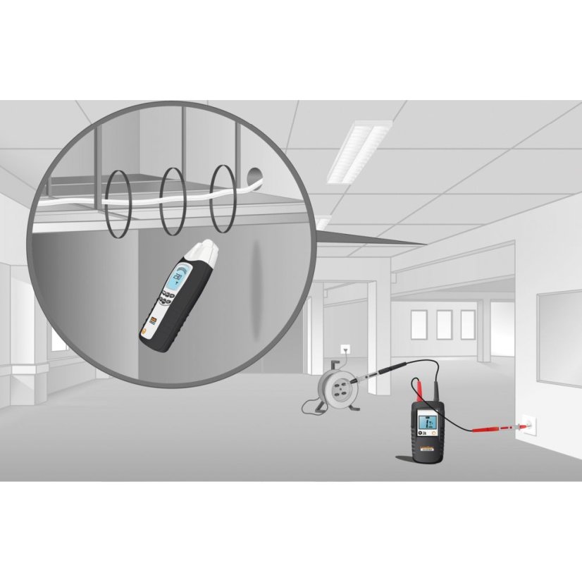 Detektor kabelů Laserliner CableTracer Pro