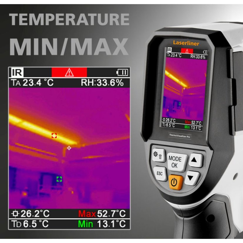 Termovízna kamera Laserliner ThermoVisualizer Pro