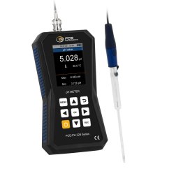 Laboratórny pH meter PCE-PH 228LAB-ME3 s pichacou elektródou Ø 3 mm