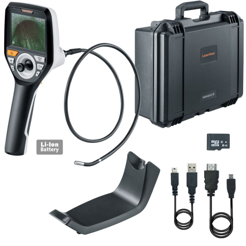 Profesionální inspekční kamera Laserliner VideoInspector 3D (6 mm; 1 m)