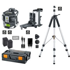 Trojrozměrný křížový laser Laserliner X3-Laser Pro Set 1
