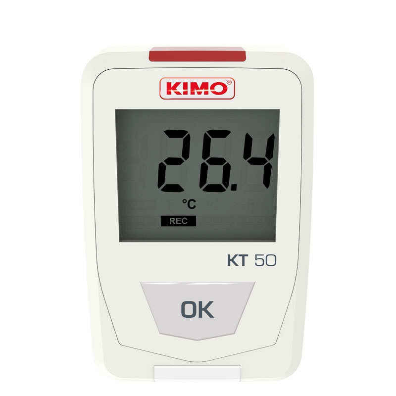 Záznamník teploty (dataloger) KIMO KT50 - Kalibračný certifikát: Bez certifikátu