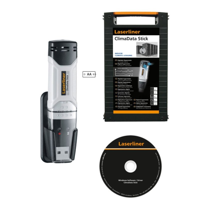 Datalogger teploty a vlhkosti Laserliner ClimaData Stick