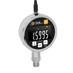 Digitálny manometer PCE-PG 16H so závitom M20, -0,88 … +16 bar