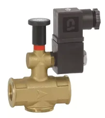 Elektromagnetický plynový ventil EVGPAFM - DN25(G1") - 230V - normálně otevřený