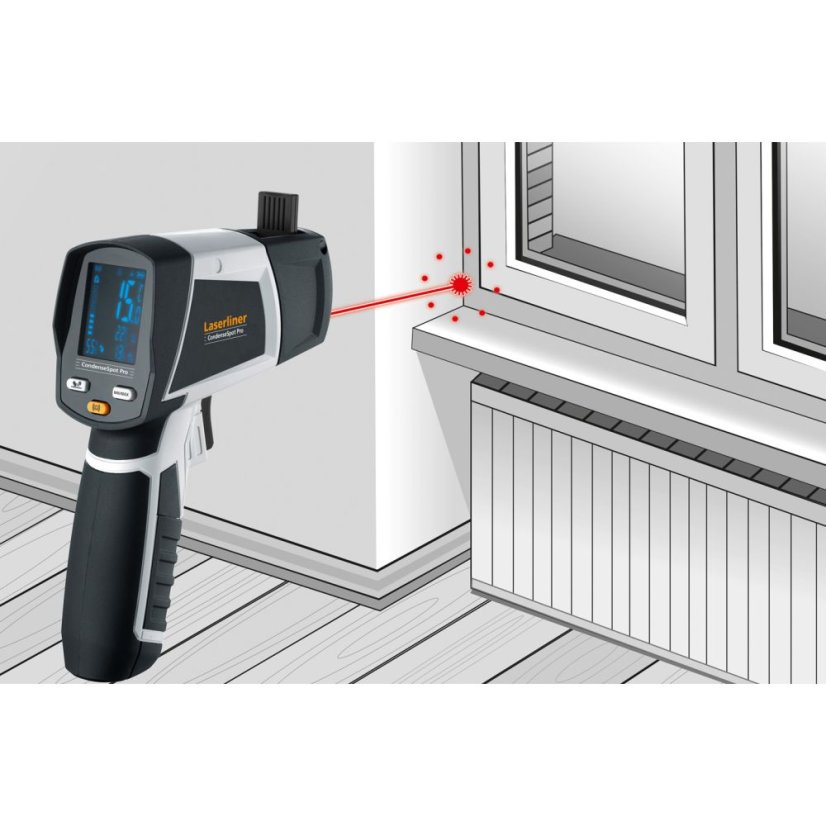Přístroj na měření klimatu/vlhkosti/teploty Laserliner CondenseSpot Pro