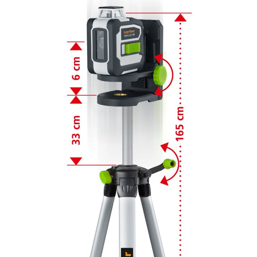 360° laser Laserliner CompactLine-Laser G360 set