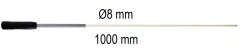 Teplotní sonda TCS - do vysoké teploty až +1400 ° C - SIS-1000-HT