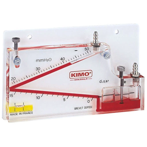 Kvapalinový manometer model VH