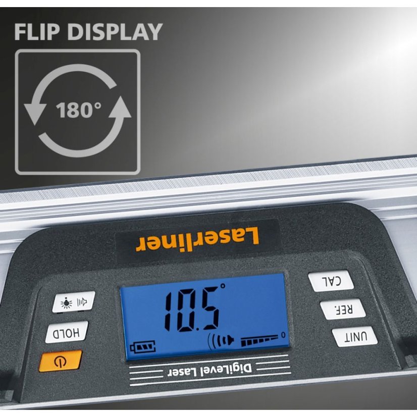 Digitální elektronická vodováha se zeleným laserem Laserliner DigiLevel Laser G80
