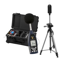 Venkovní měřicí stanice hluku PCE-428-EKIT pro dlouhodobý monitoring
