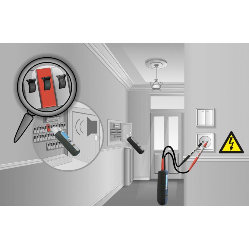 Detektor kabelů Laserliner CableTracer Pro