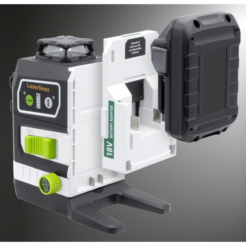 Trojrozměrný laser Laserliner Powerplane-Laser 3G Multi-18V