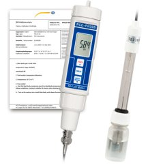 pH meter PCE-PH20-ICA s kalibračným certifikátom ISO