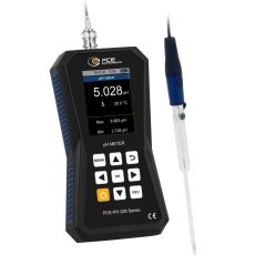 Laboratorní pH metr PCE-PH 228LAB-ME3 s vpichovou elektrodou Ø 3 mm