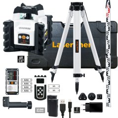 Rotační laser Laserliner Quadrum Compact 210S Set 165cm