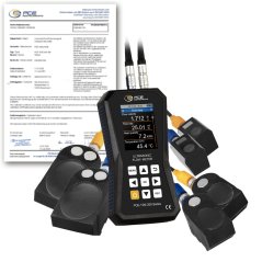 Přenosný ultrazvukový průtokoměr PCE-TDS 200 SML-ICA s kalibračním certifikátem ISO
