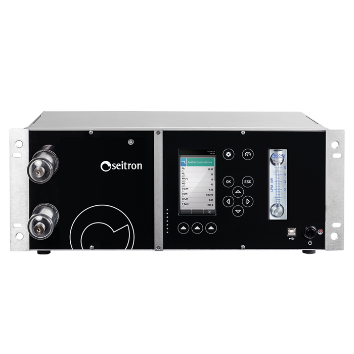 Průmyslový analyzátor spalin Seitron CHEMIST 900 RACK