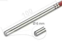 Snímač teploty s kabelem PT 100 KBPt100-B-100-6-2S