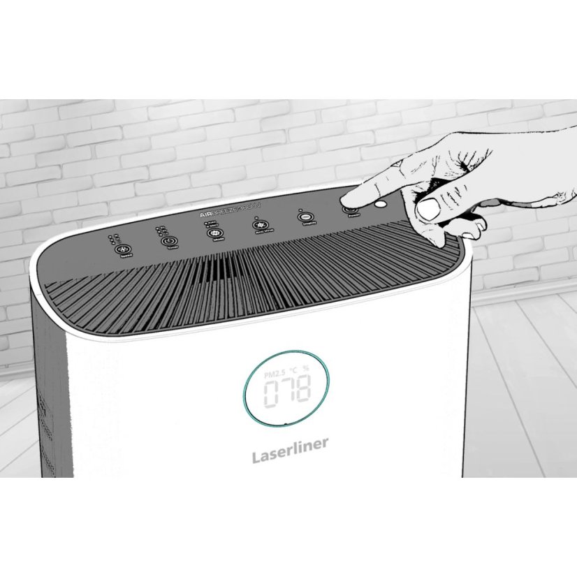 Čistička vzduchu s HEPA filtrom Laserliner AirBreeze 360UV