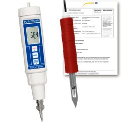 Potravinársky pH meter PCE-PH20M-ICA s kalibračným certifikátom ISO