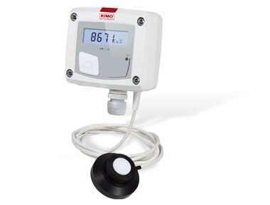 Luxmetr KIMO LR110 s převodníkem - Model - Luxmetr: LR110-PO, Výstup: 4-20 mA, Displej: Ano