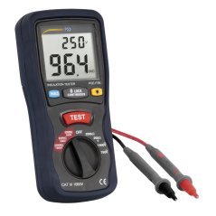 Tester izolácie PCE-IT55 do 2000 MΩ so skúšobným napätím 250 – 1000 V