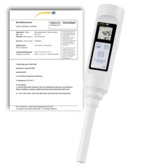 pH meter PCE-PH 28L-ICA s kalibračným certifikátom ISO