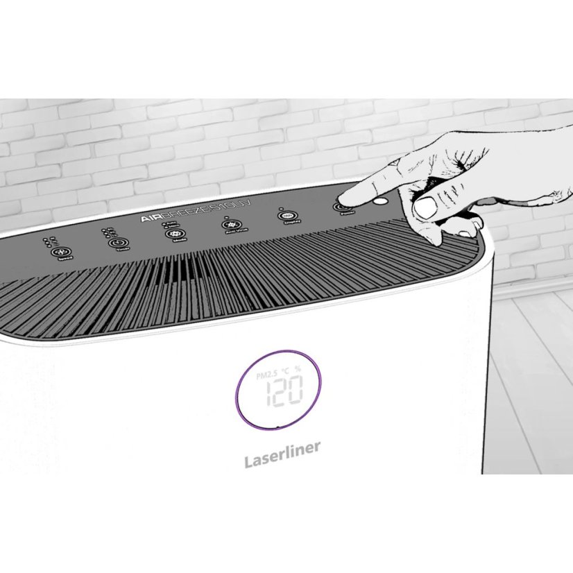 Čistička vzduchu s HEPA filtrom Laserliner AirBreeze 510UV