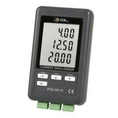 Datalogger proudové smyčky PCE-CR 10, 3 kanály 0/4 – 20 mA na SD kartu