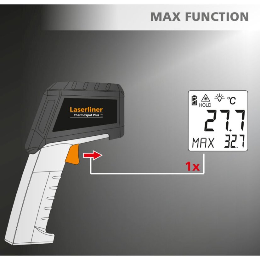 Infračervený teploměr Laserliner ThermoSpot Plus