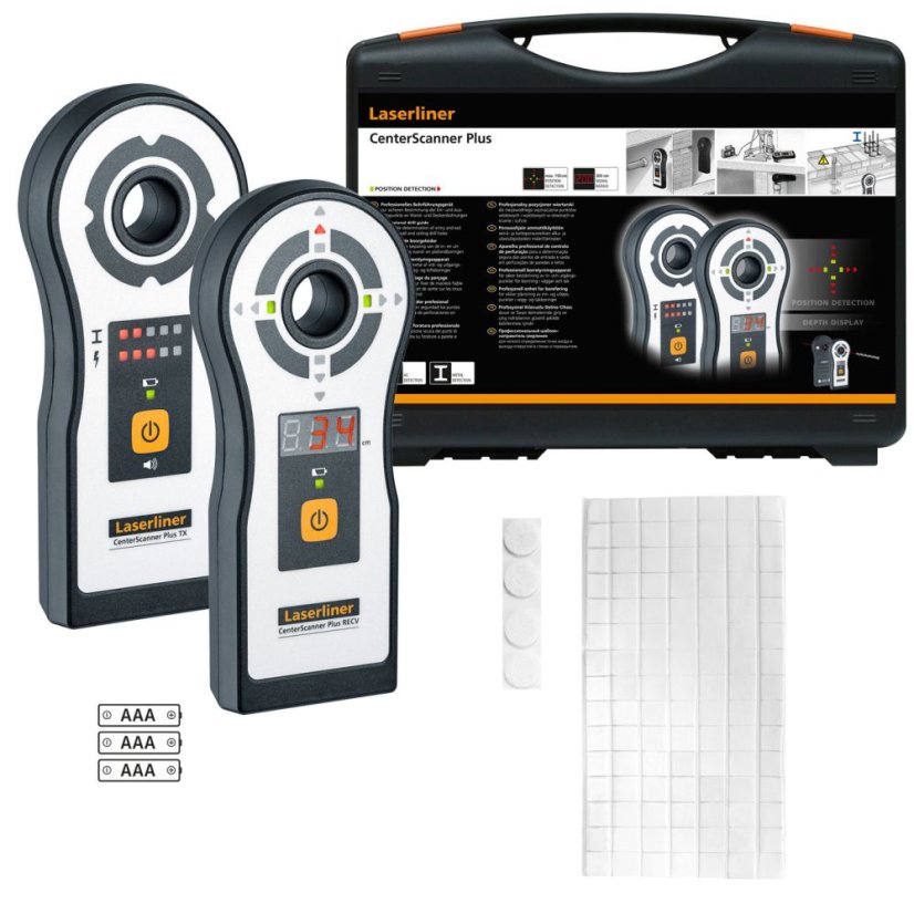 Profesionálný prístroj na vedenie vŕtania Laserliner CenterScanner Plus