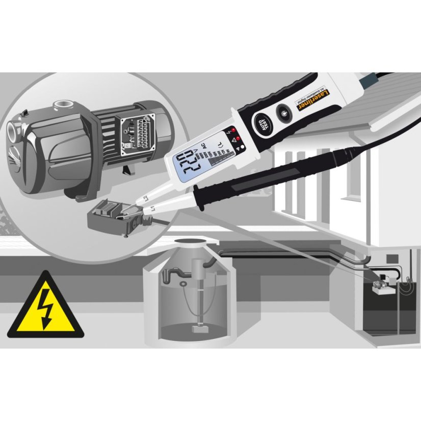 Dvojpólová skúšačka napätia Laserliner ActiveMaster Digital