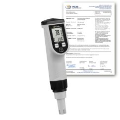 Multiparametrový merač vody PCE-PH 30-ICA s kalibračným certifikátom ISO