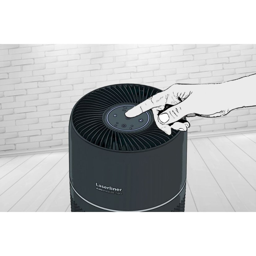 Čistička vzduchu s HEPA filtrem Laserliner AirBreeze 120
