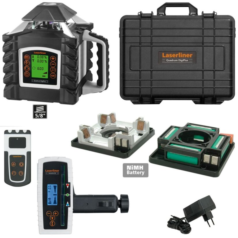 Rotačný laser Laserliner Quadrum DigiPlus 410 S