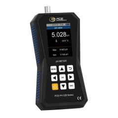pH metr PCE-PH 228HHD bez elektrody – tělo přístroje se softwarem