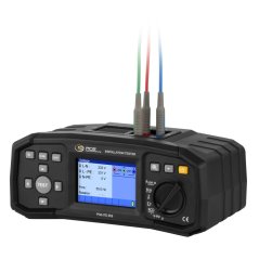 Revizní tester PCE-ITE 55B dle EN 61557 – RCD typ A, AC, B, B+ a F, s kufrem