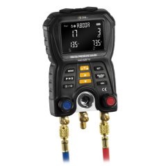 Digitální manifold PCE-HVAC 10 s 83 chladivy a dvěma sondami