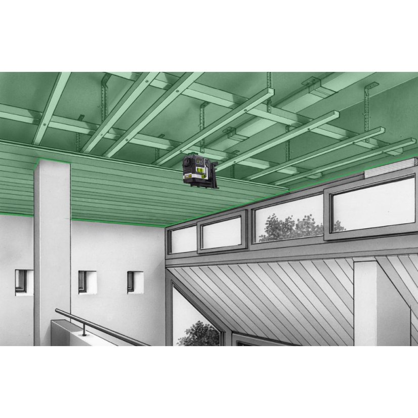 Trojrozměrný laser Laserliner Powerplane-Laser 3G Multi-18V