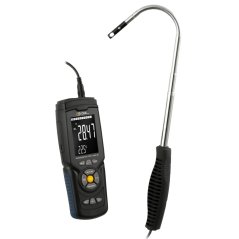 Anemometr se žhaveným drátkem PCE-HWA 30 – 0,3 … 30 m/s, teleskopická sonda, paměť 960 hodnot, USB