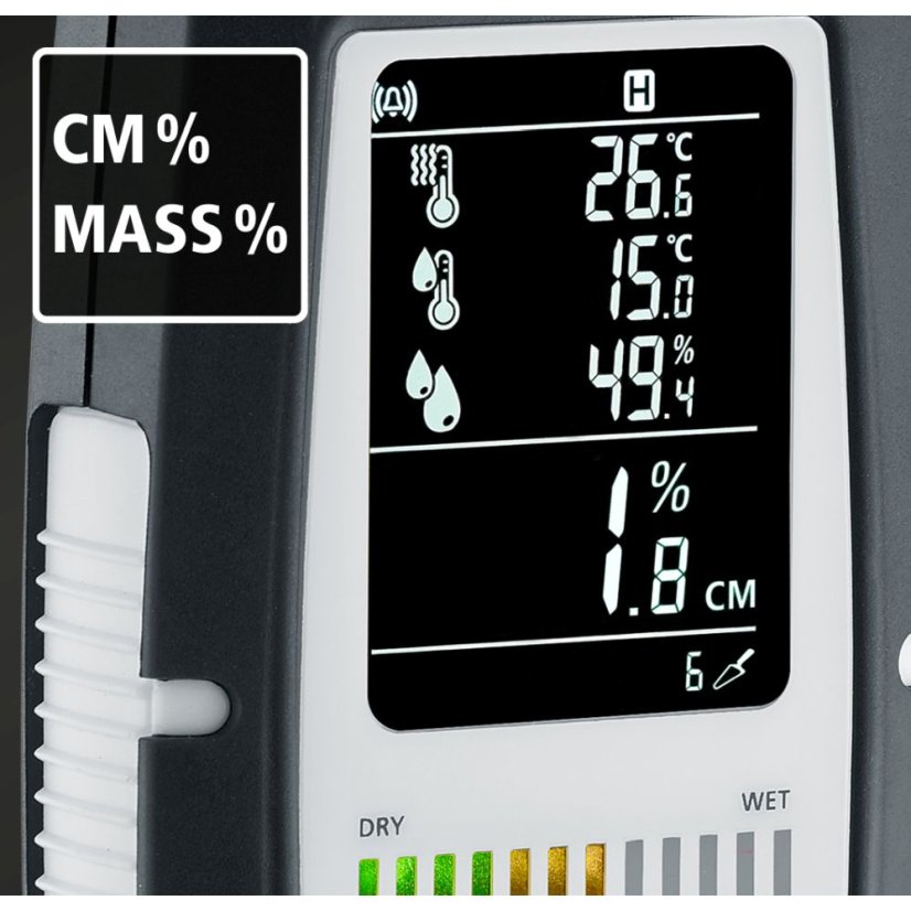 Přístroj na měření vlhkosti materiálu Laserliner MultiWet-Finder Plus