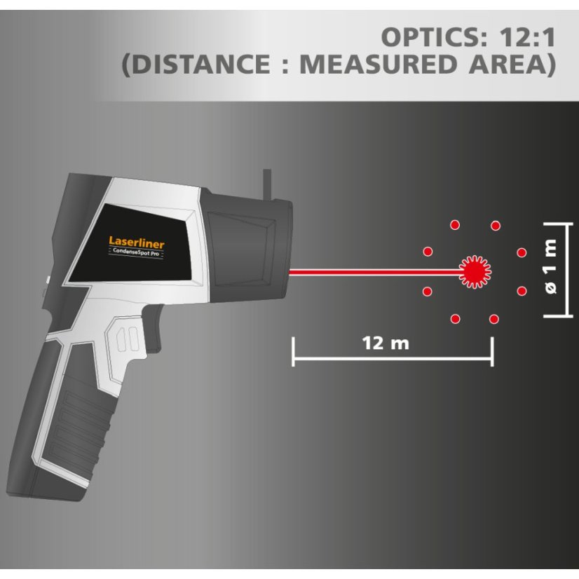 Prístroj na meranie klímy/vlhkosti/teploty Laserliner CondenseSpot Pro