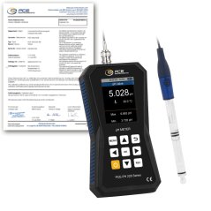 pH meter PCE-PH 228LAB-HTE-ICA s kalibračným certifikátom ISO