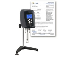 Rotační viskozimetr PCE-RVI 2-ICA digitální, 1 – 100 000 mPa·s, RS232 s kalibračním certifikátem ISO